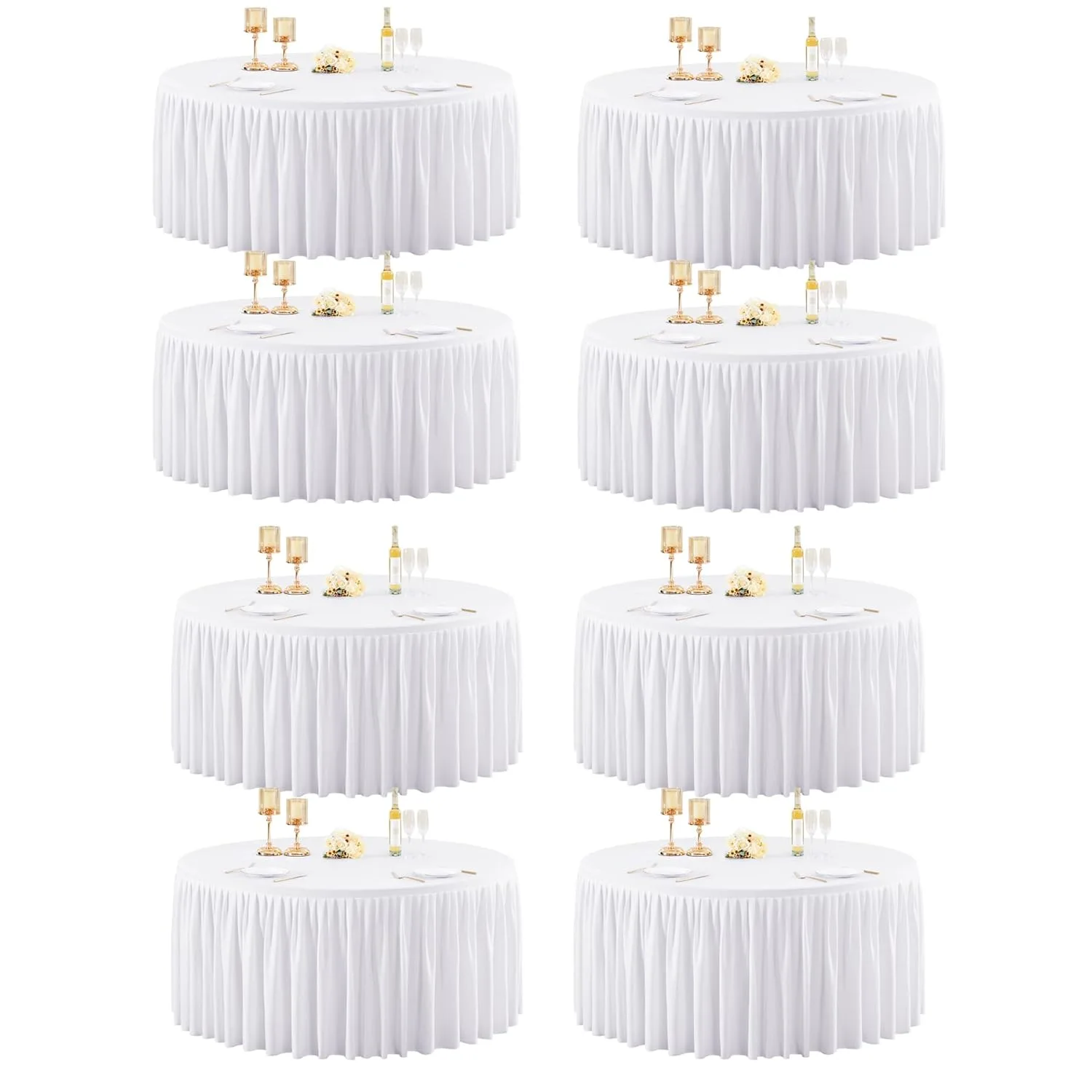 white round tablecloth fitted 1