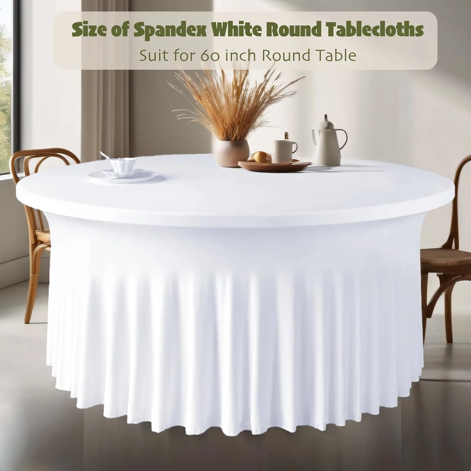 white spandex tablecloths 2