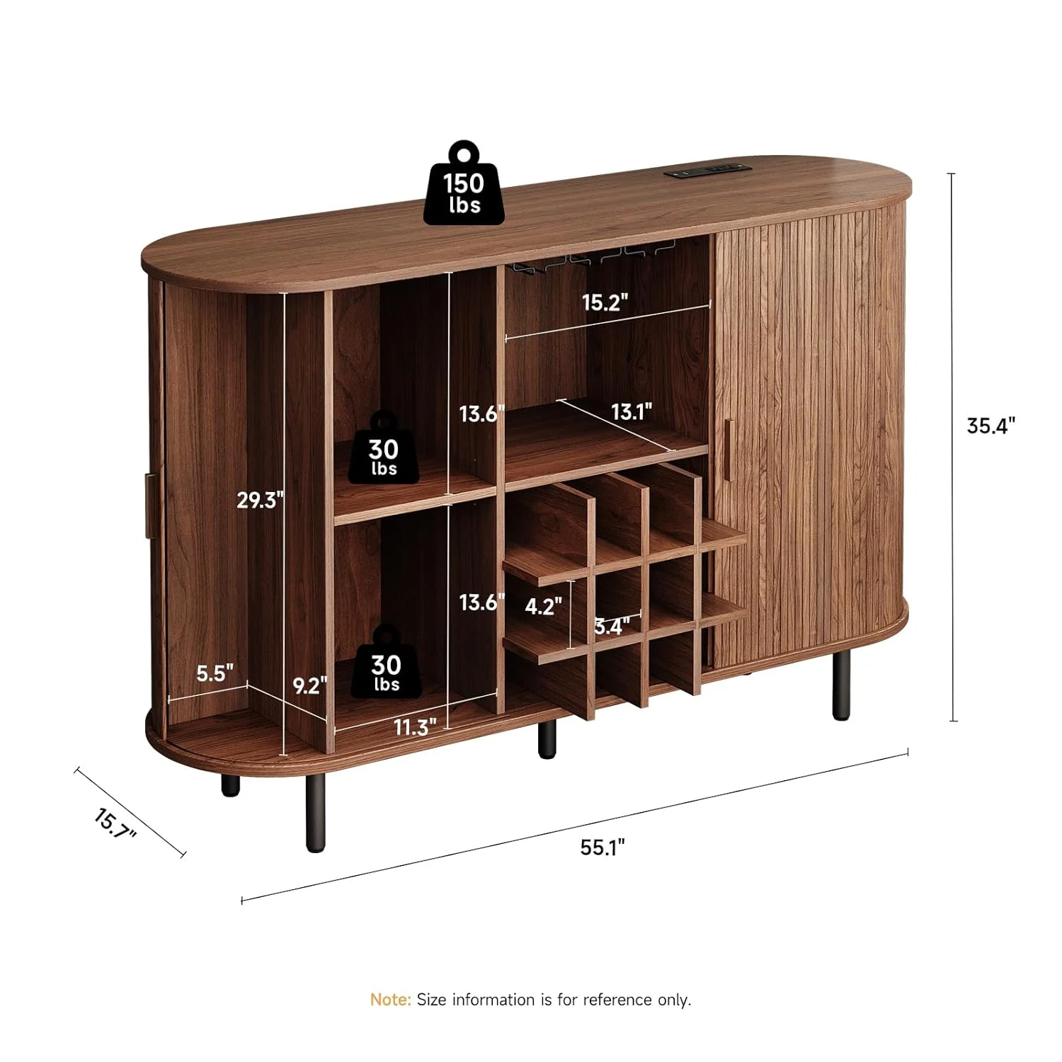 wine bar cabinet led 2