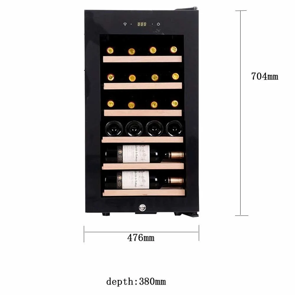 wine cooler glass door 2