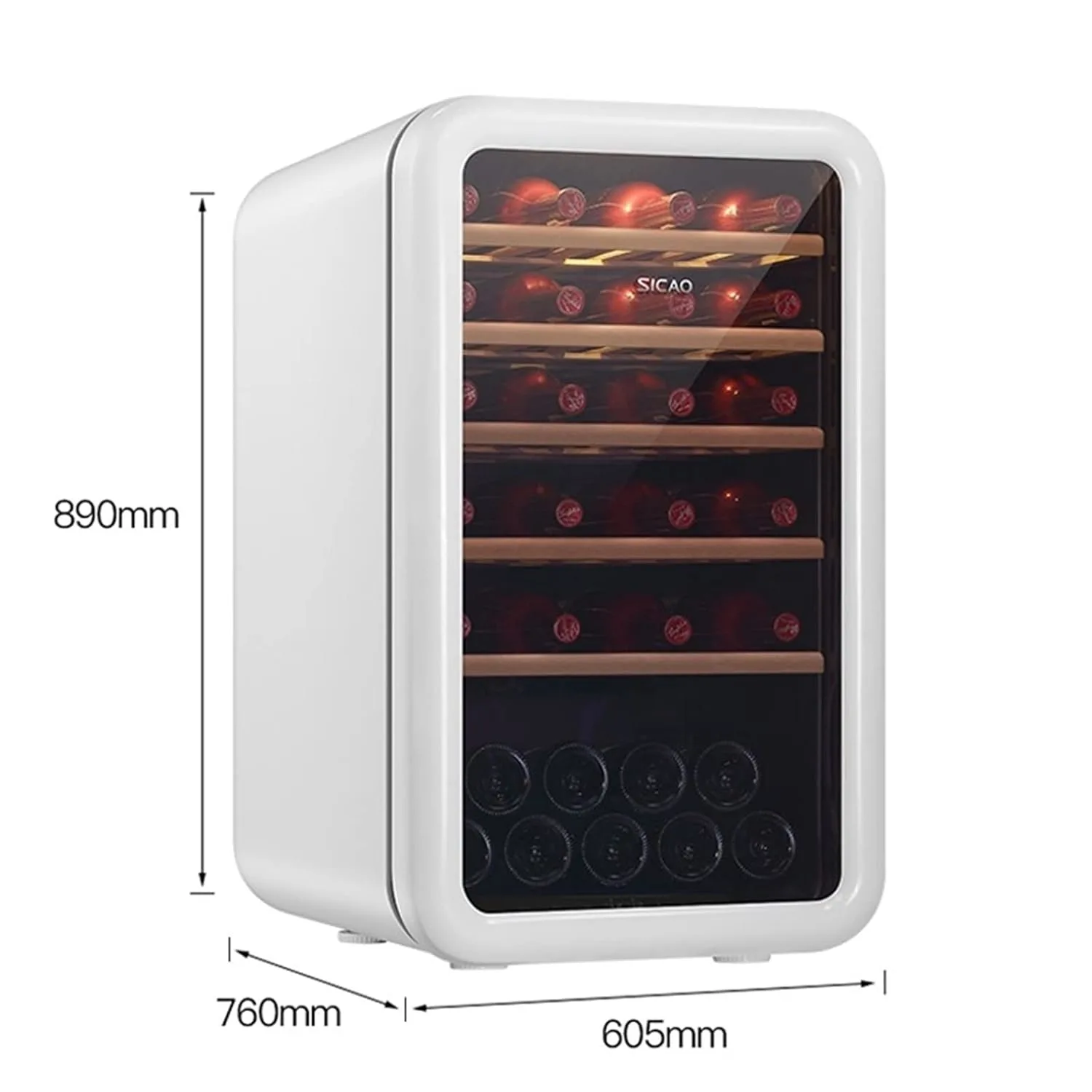 wine cooler refrigerator 2