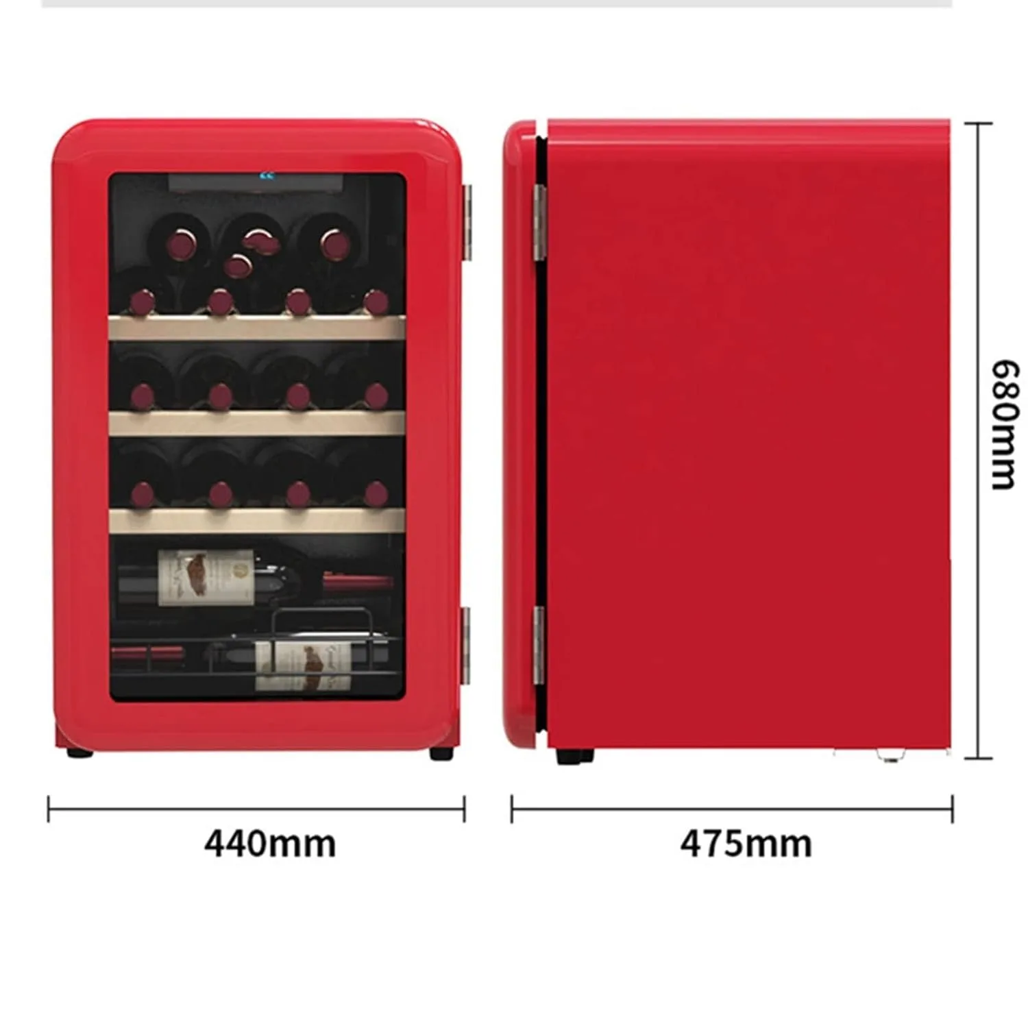 wine fridge mini refrigerator 2