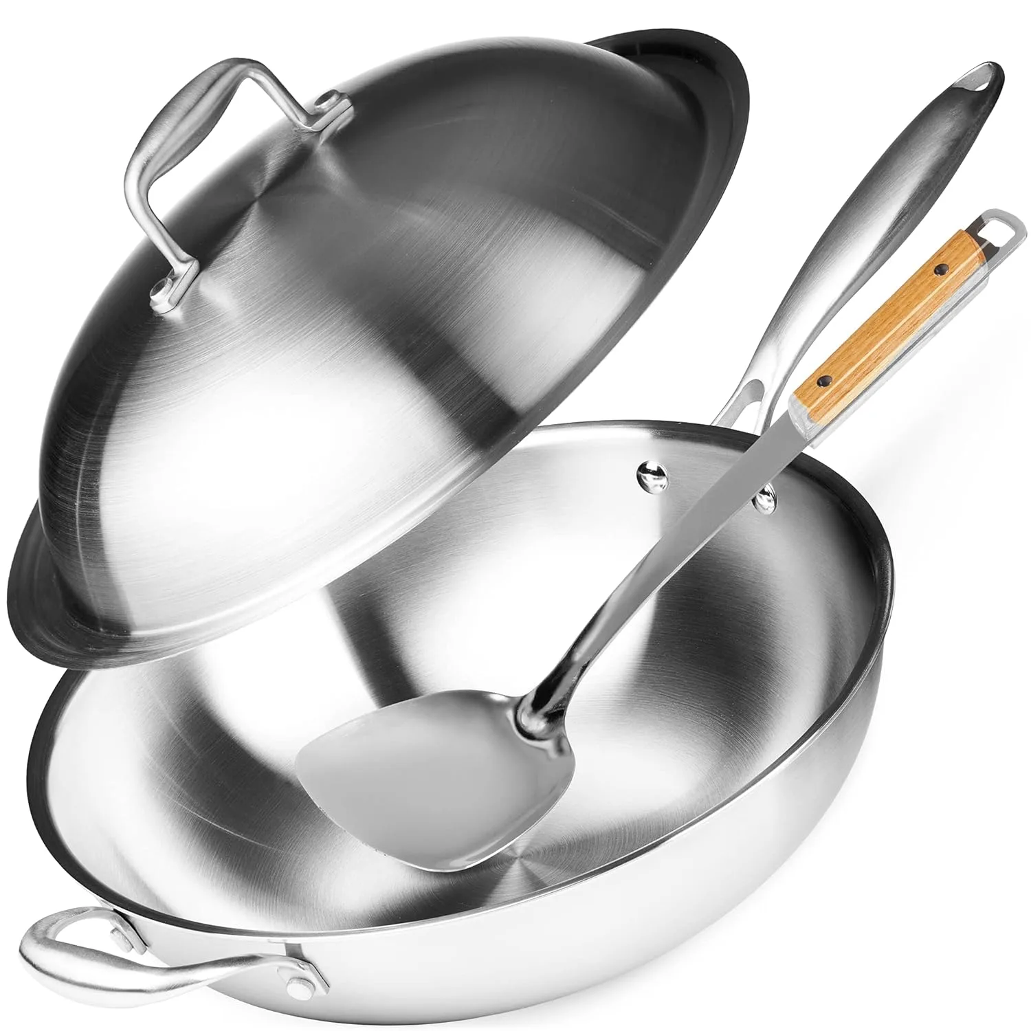 wok pan lid spatula 1