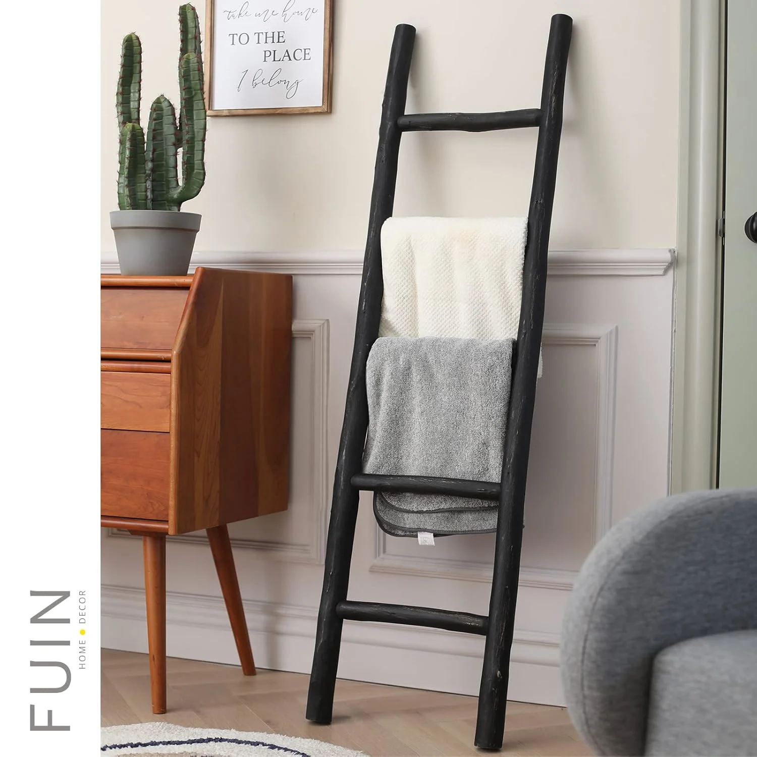 wood blanket ladder 5ft 2
