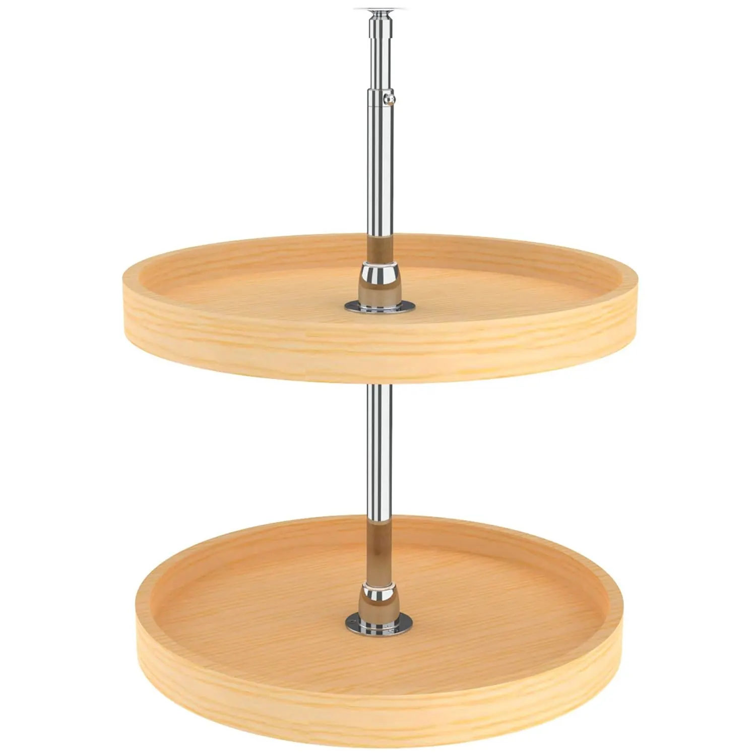 wooden lazy susan 1