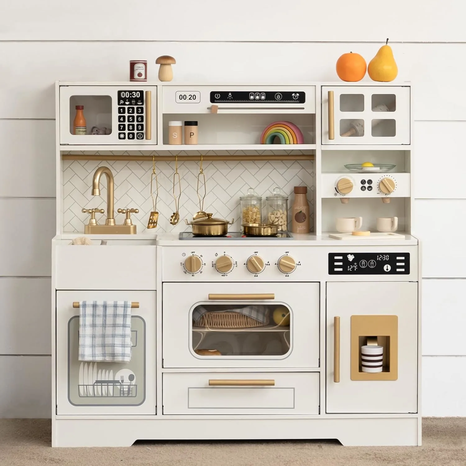 wooden play kitchen 1