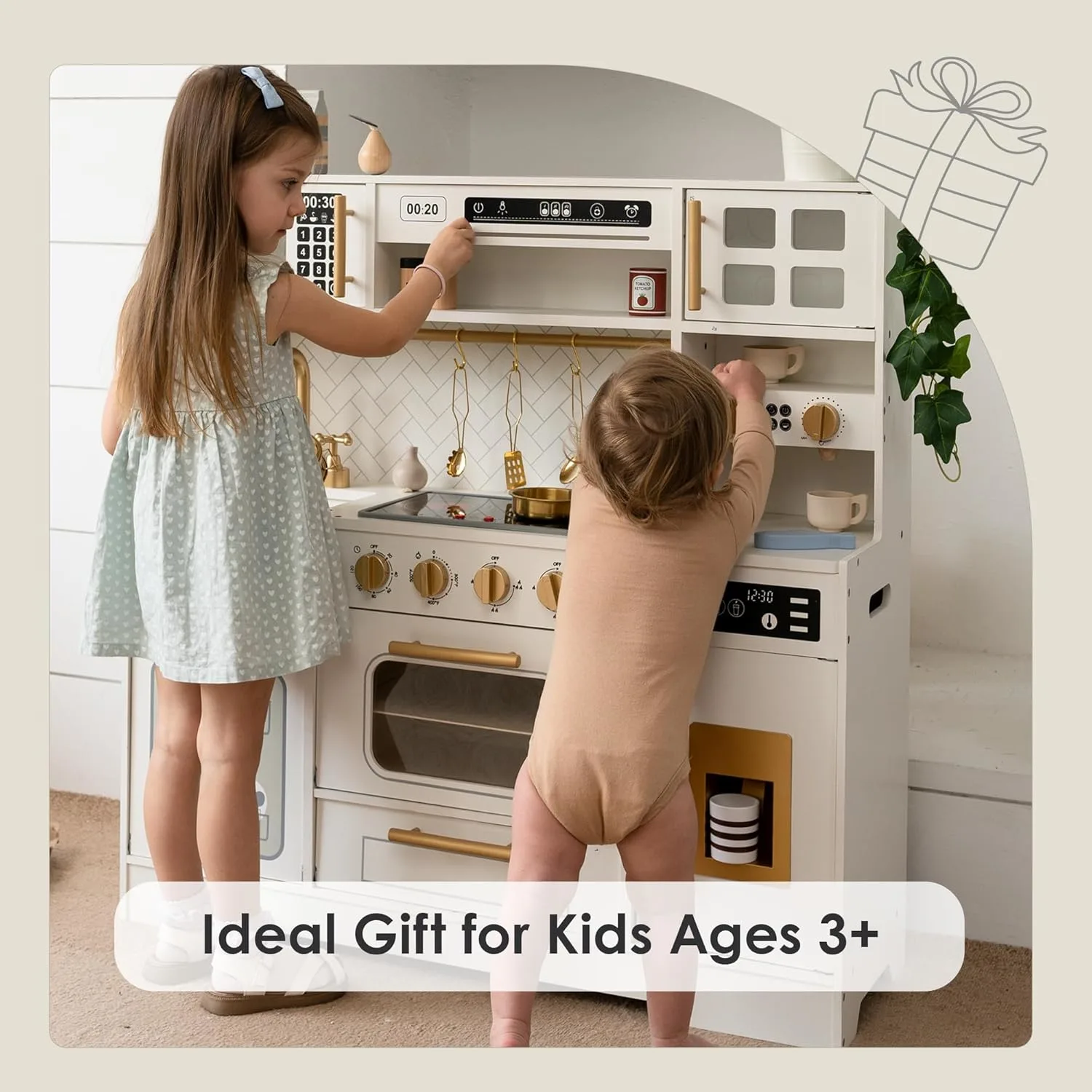 wooden play kitchen 2
