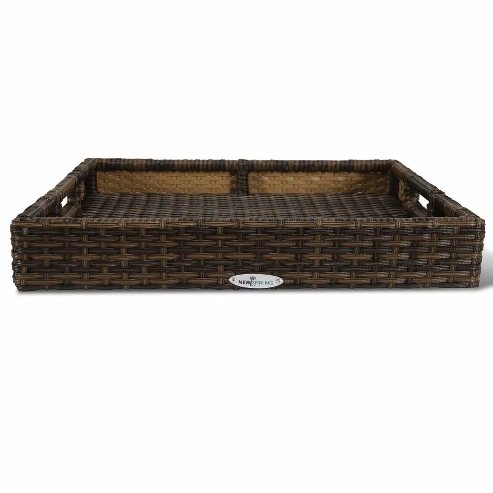 woven rattan serving tray 2