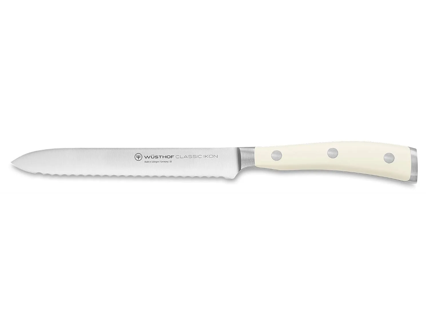 wusthof classic ikon creme serrated cold cuts knife 1