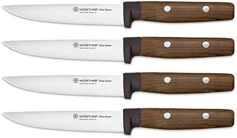 Wüsthof Steak Knife Set - Urban Farmer - 4 Piece