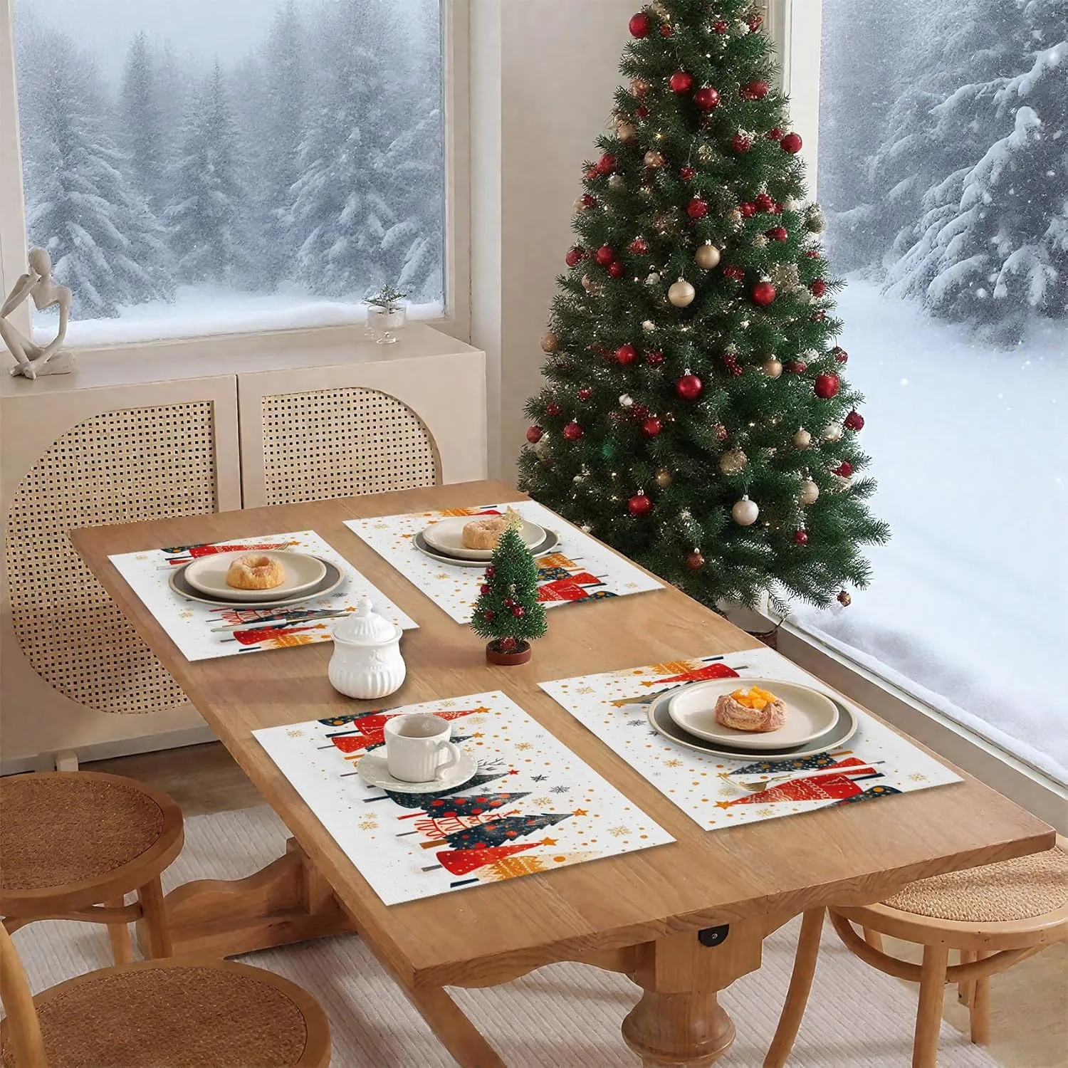 xmas placemats set 2