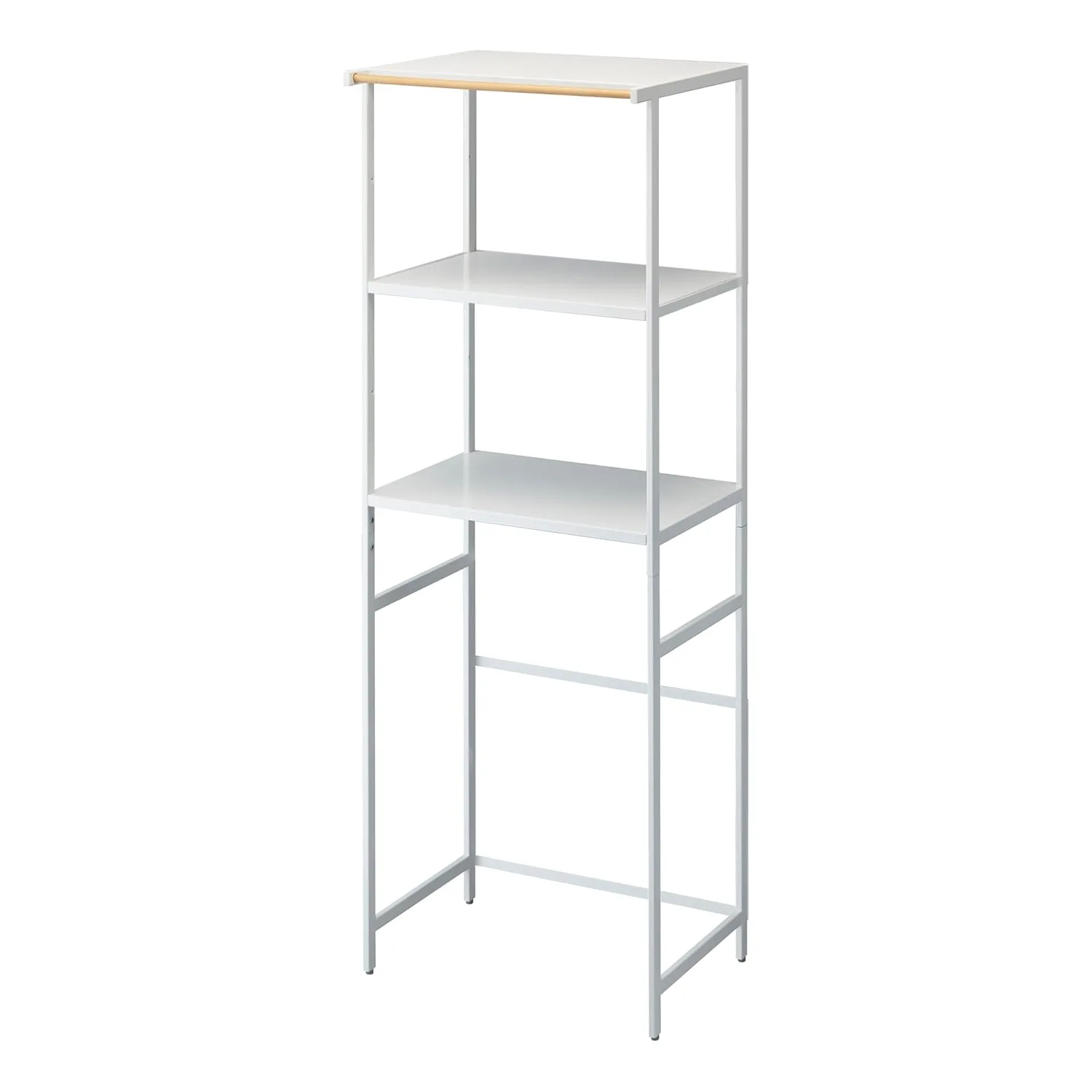 yamazaki tower fridge storage rack steel 1