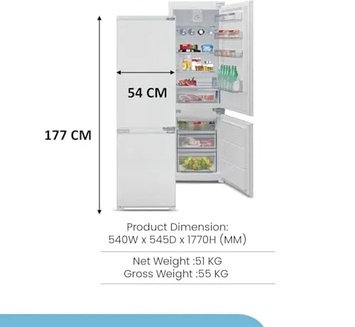 zico 256l refrigerator white 2