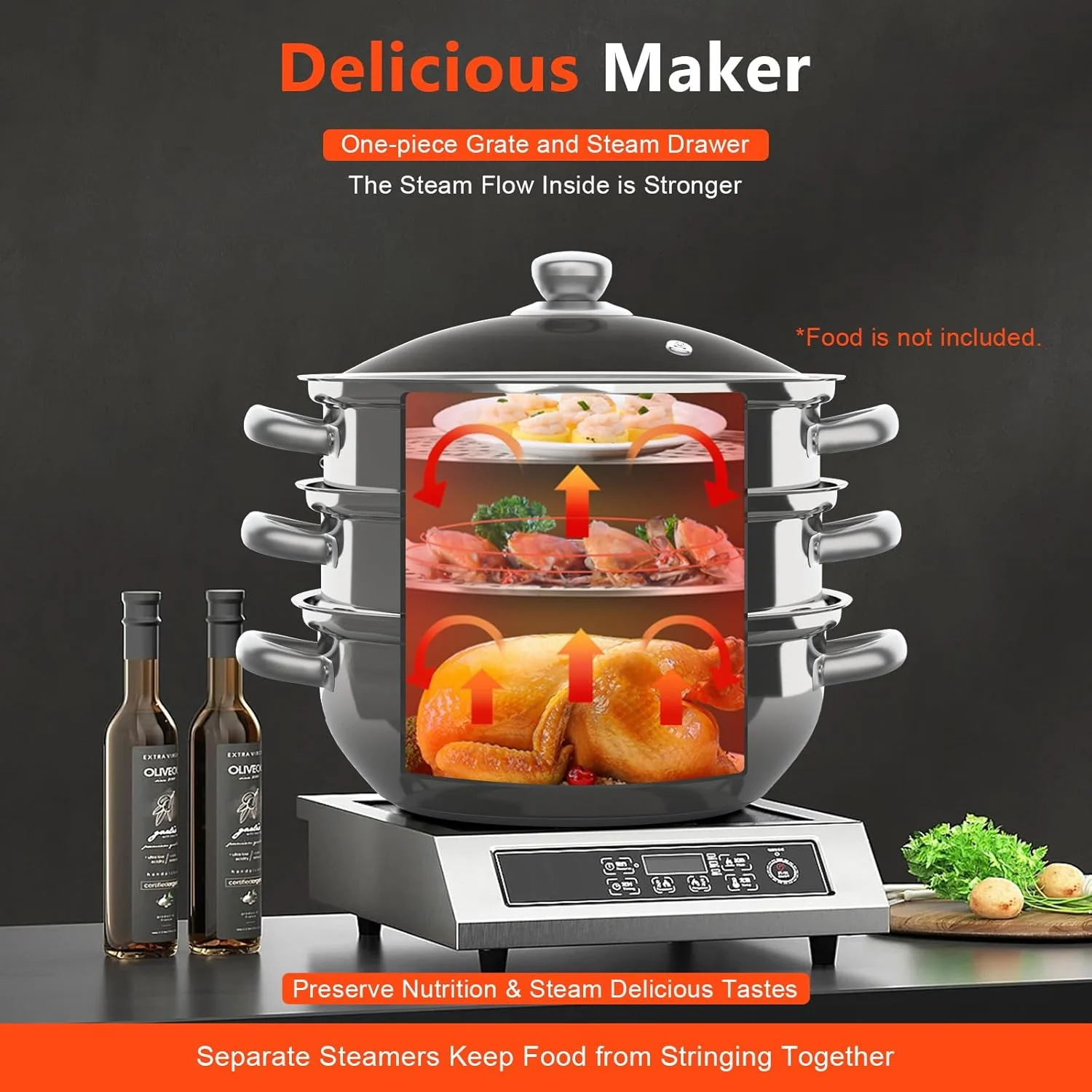 3 tier food steamer 2