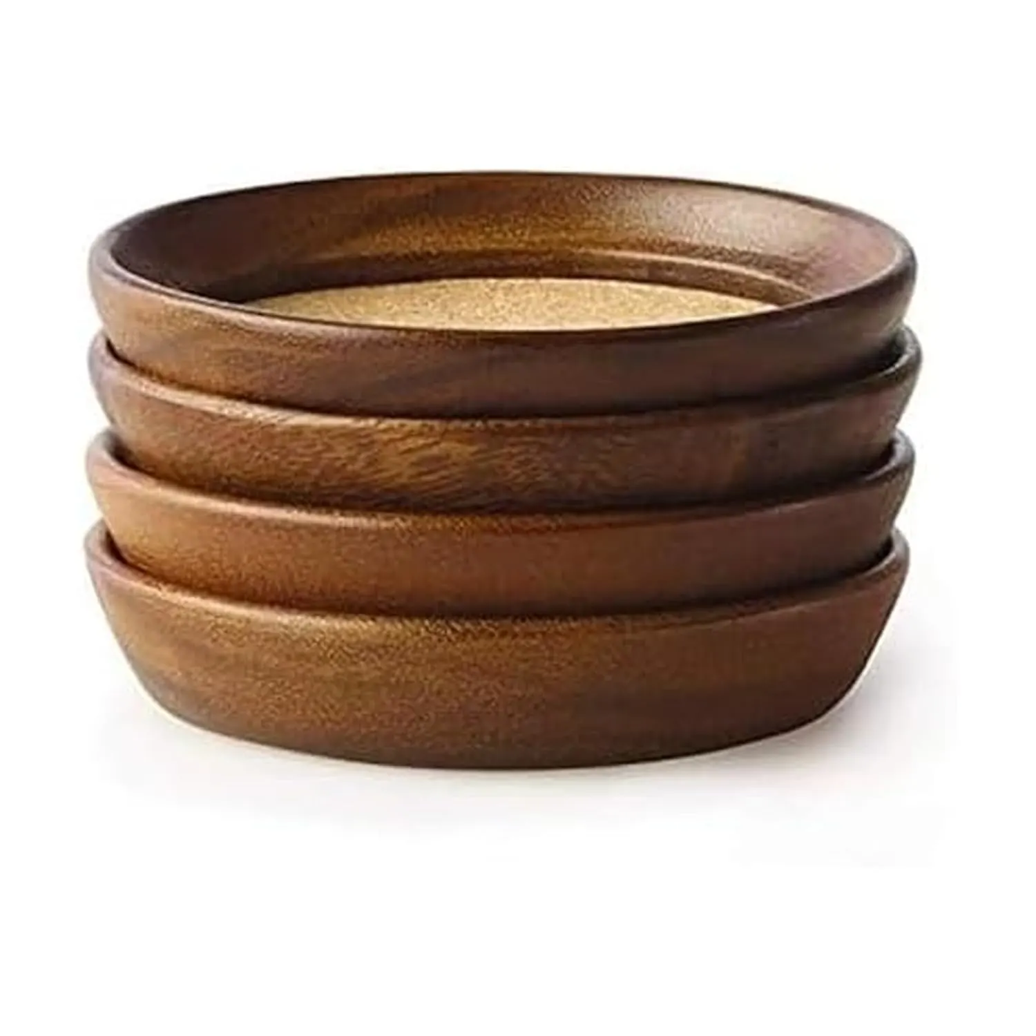 acacia wood coasters 1