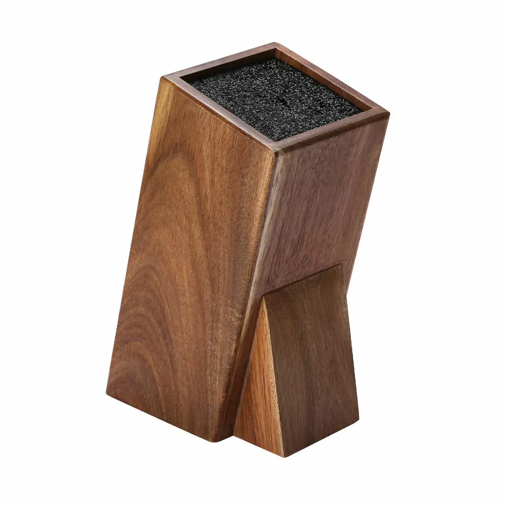 acacia wood knife holder 1