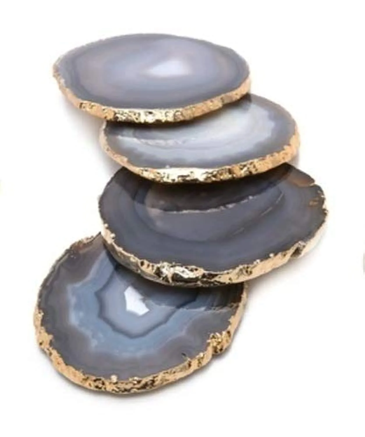 agate coasters set 1