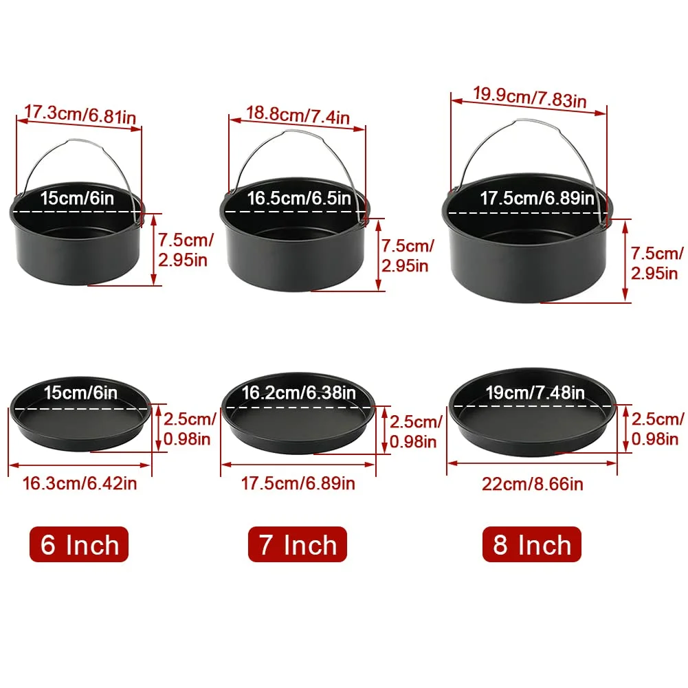 air fryer accessories pizza 2