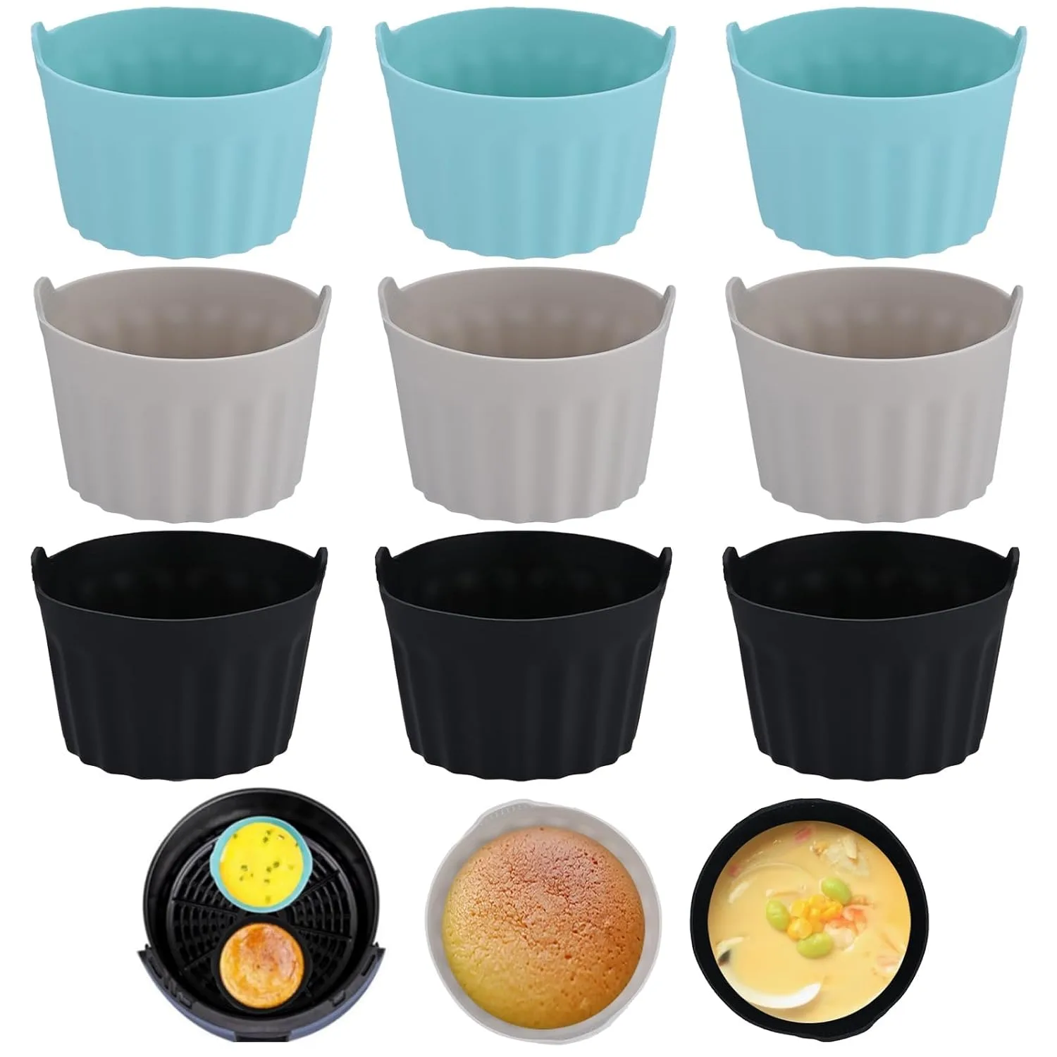 air fryer ramekins molds 1