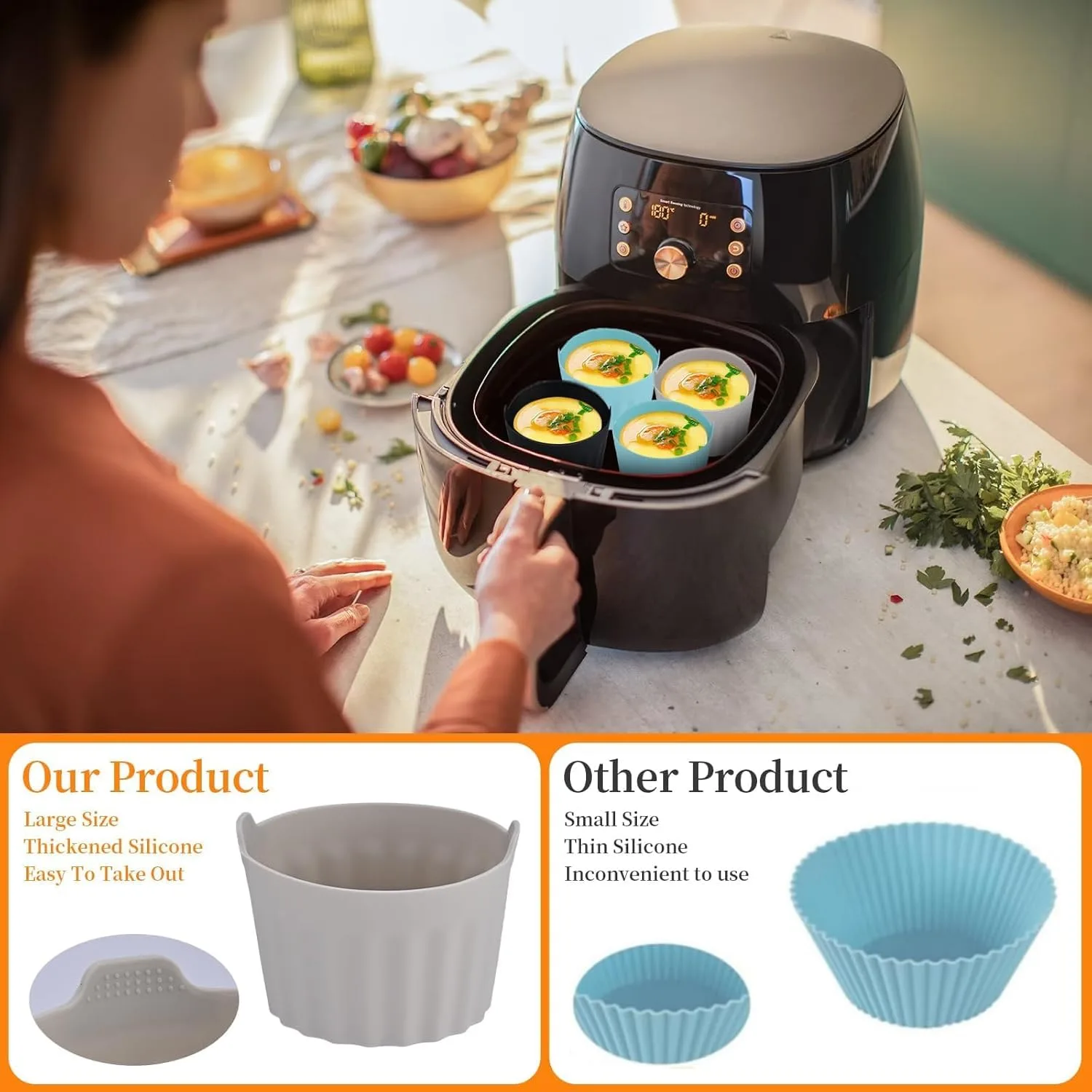 air fryer ramekins molds 2