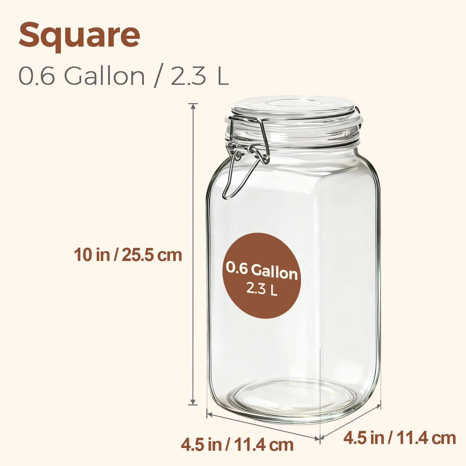 airtight glass jars 2