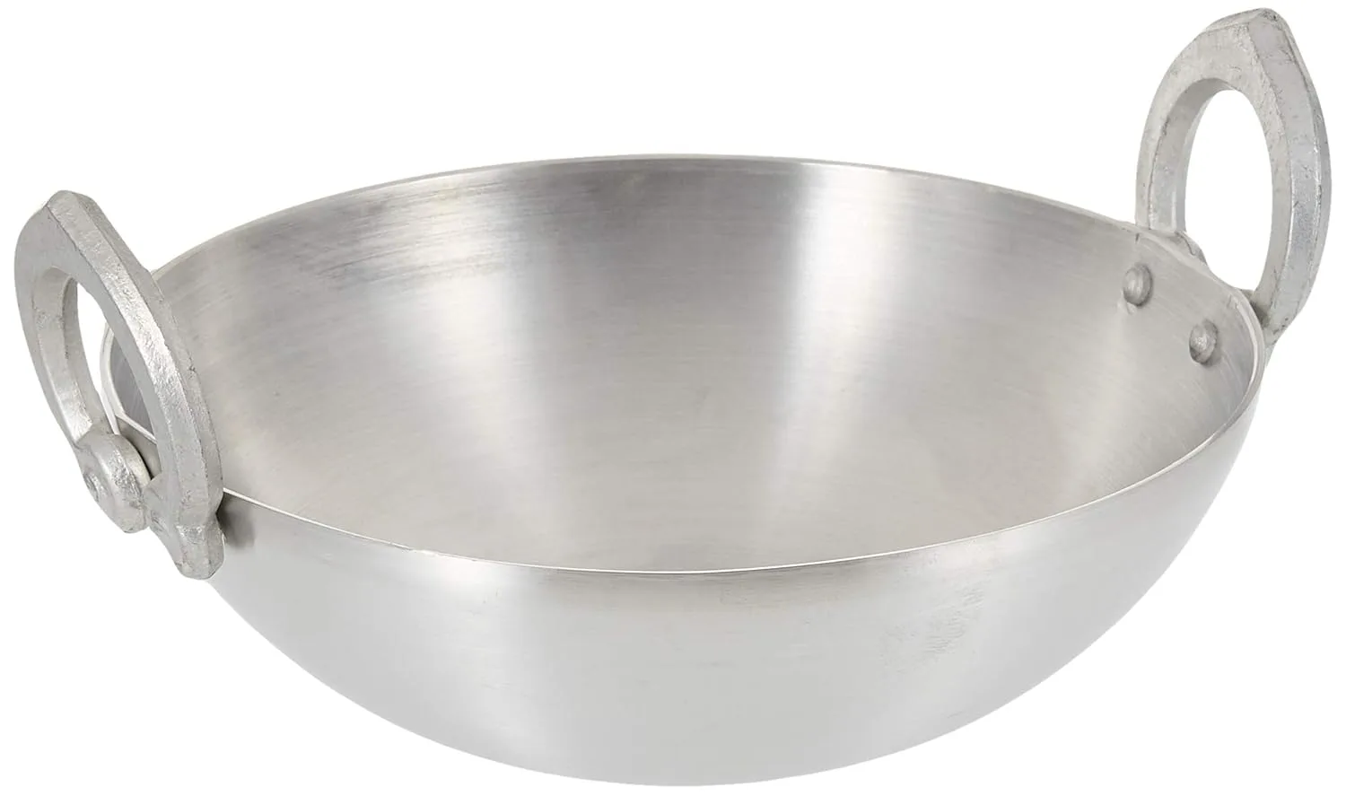 aluminium kadai wok pan 1