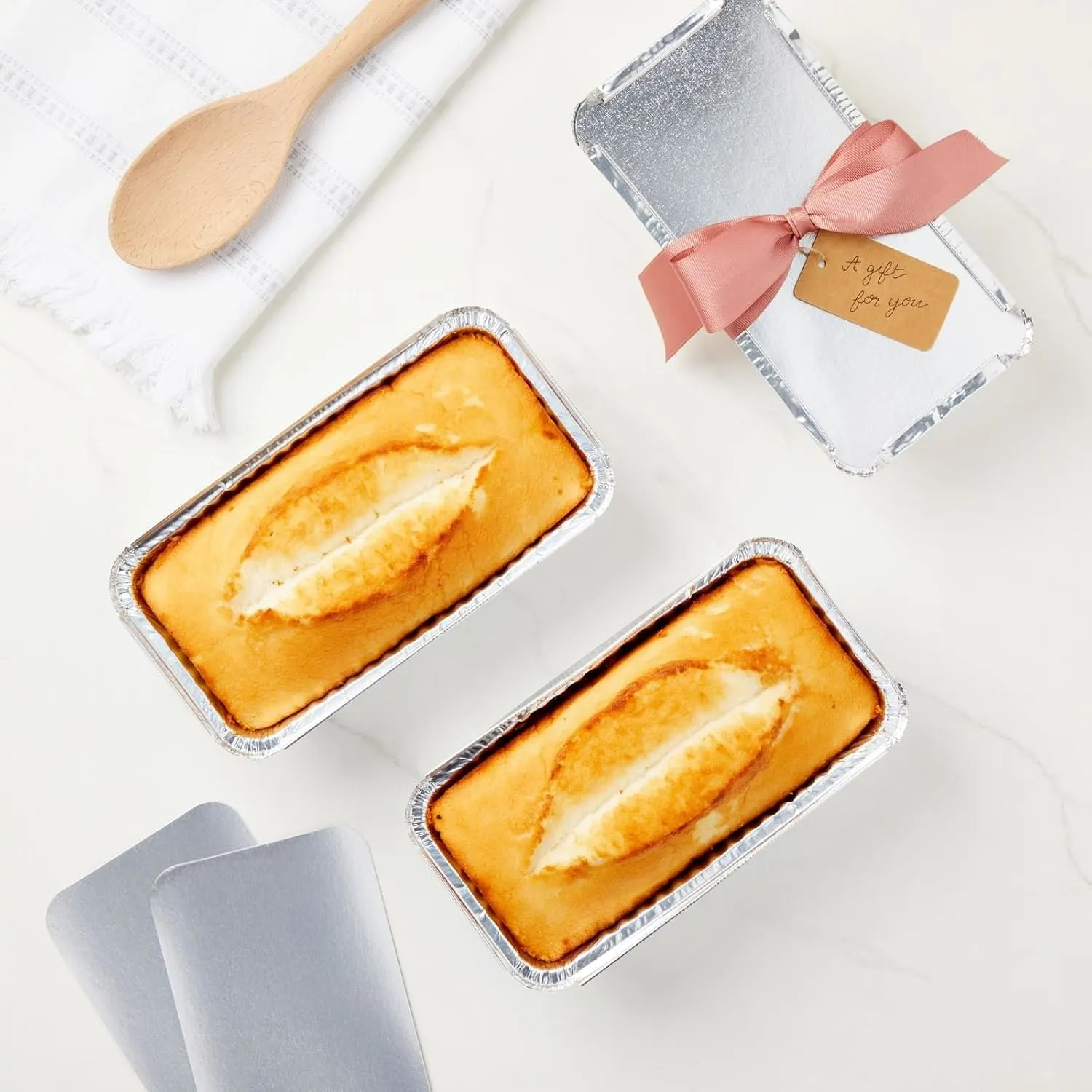 aluminum foil loaf pans 2