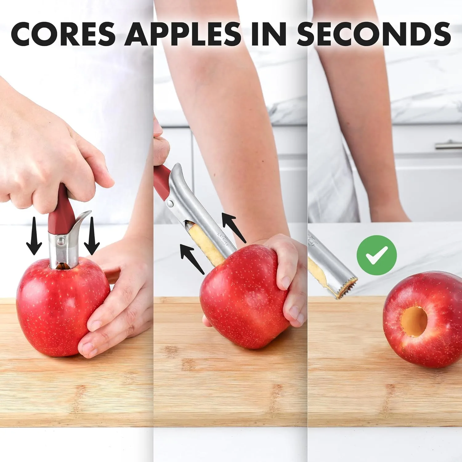 apple corer stainless steel 2