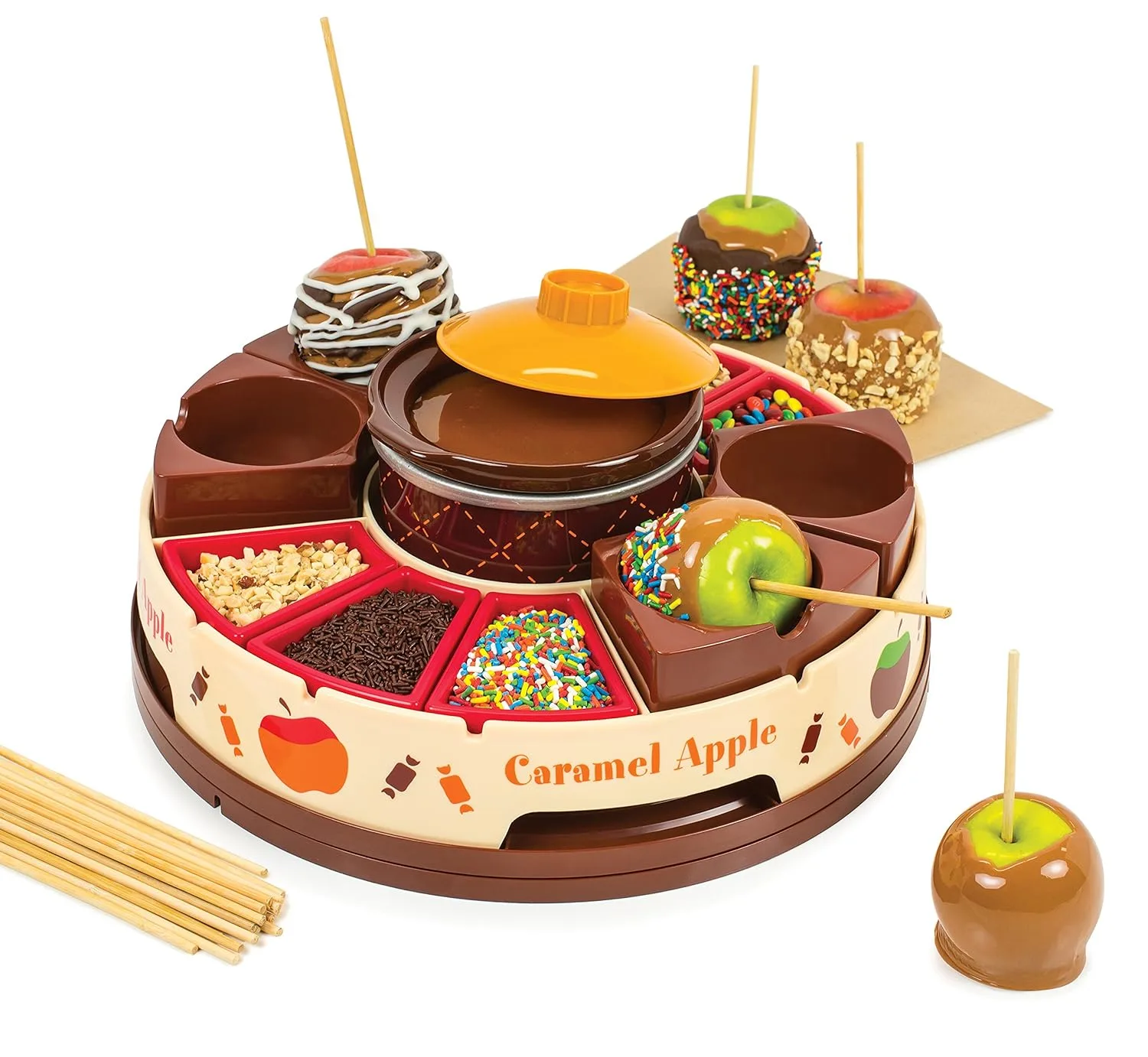 apple party fondue set 1