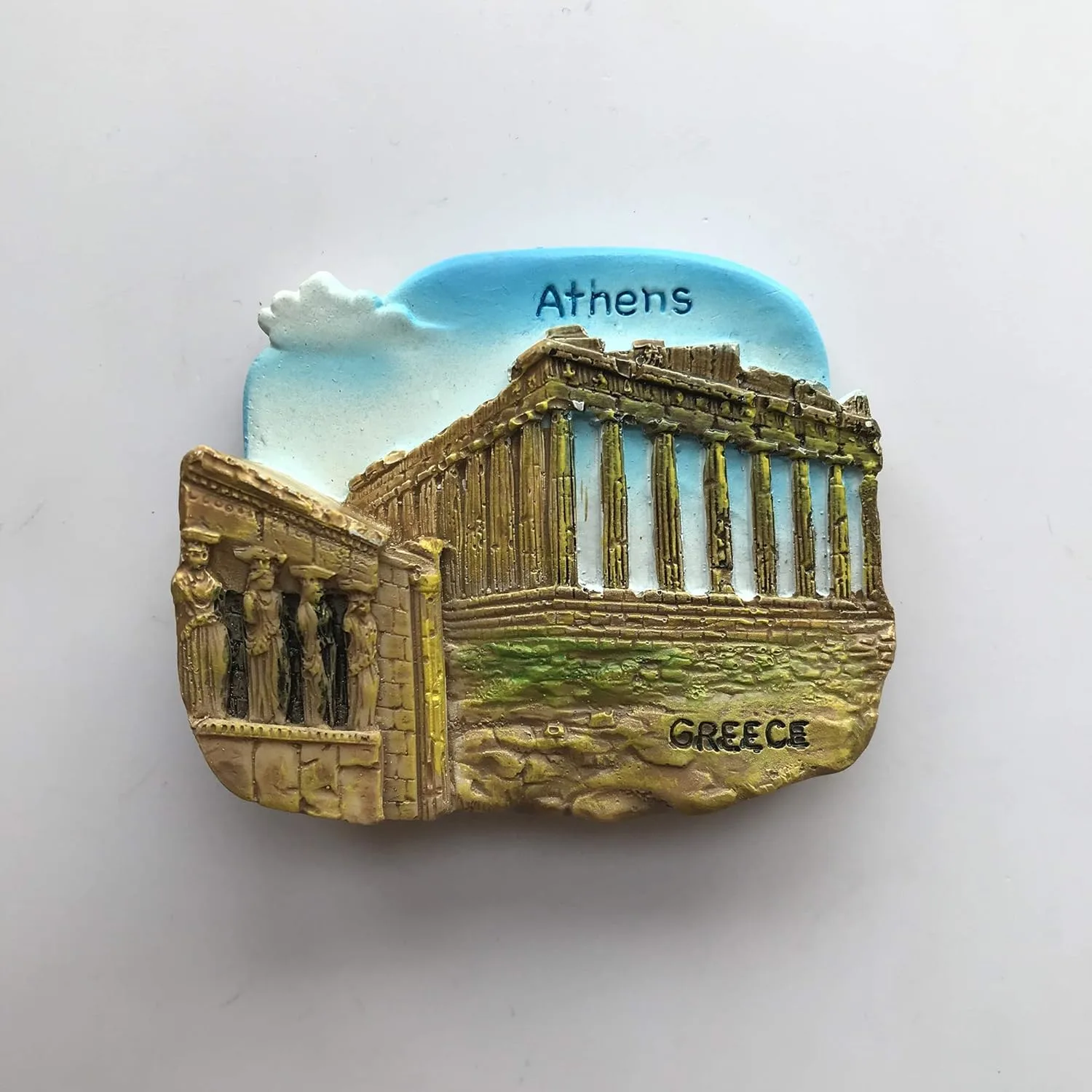 athens greece fridge magnet 2