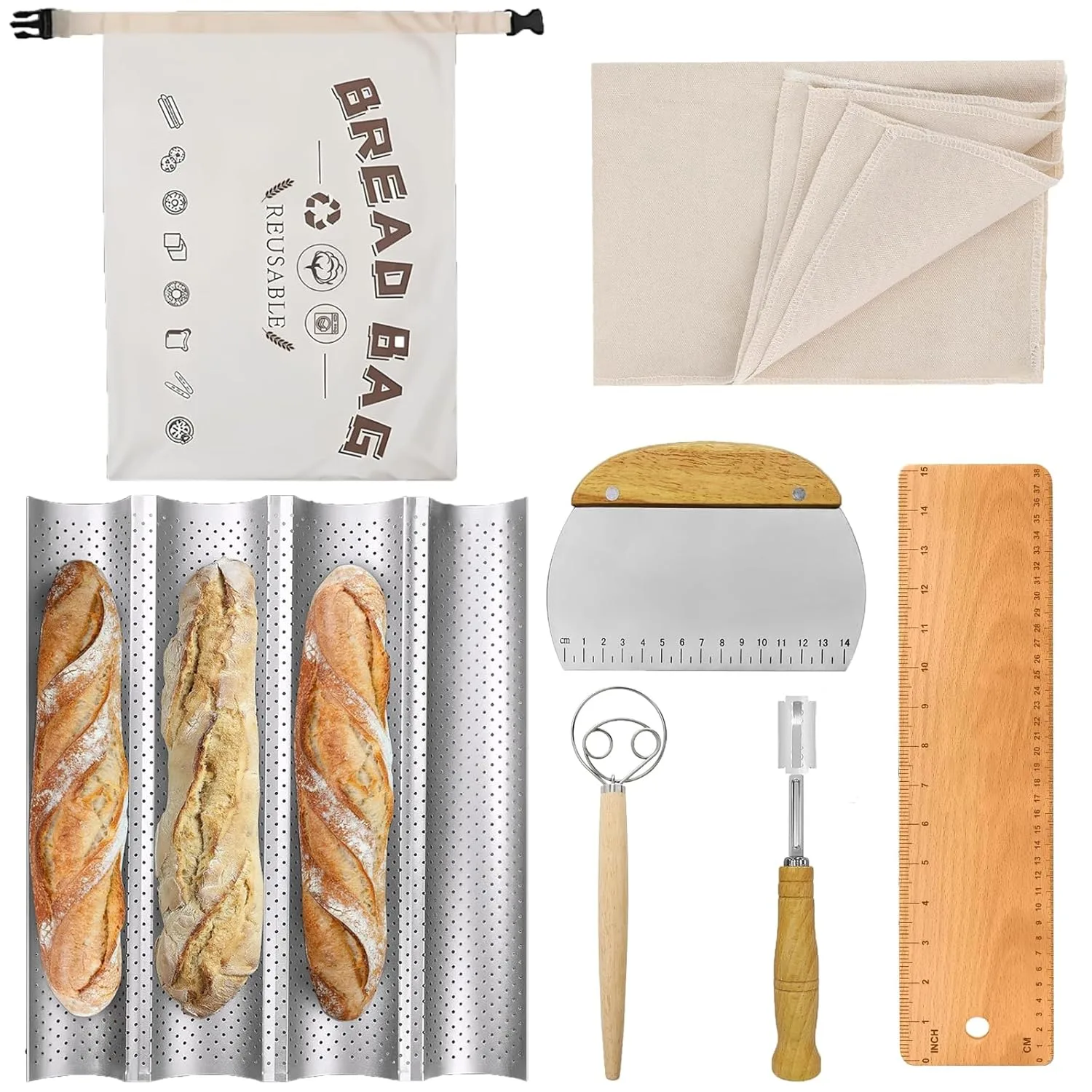 baguette baking set 1