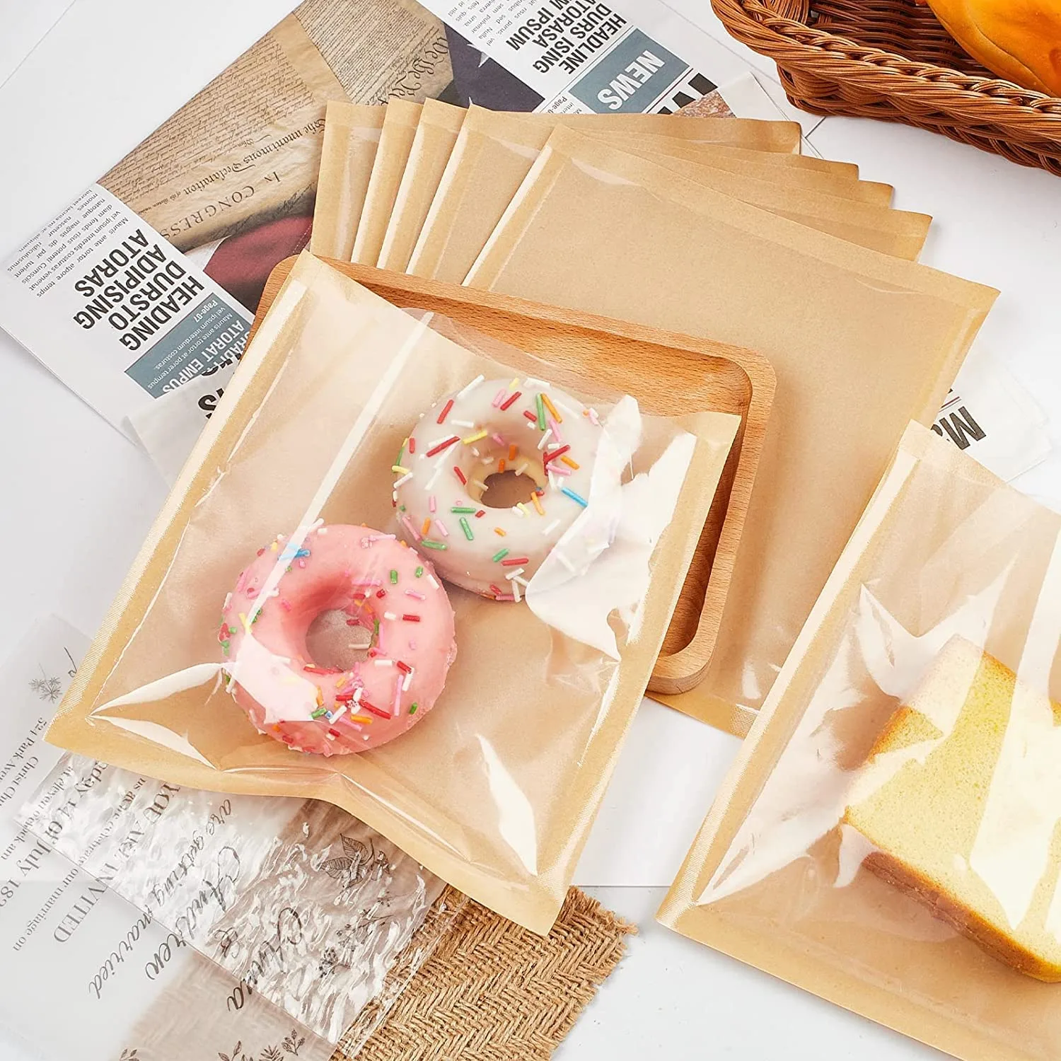 bakery bags kraft paper 2