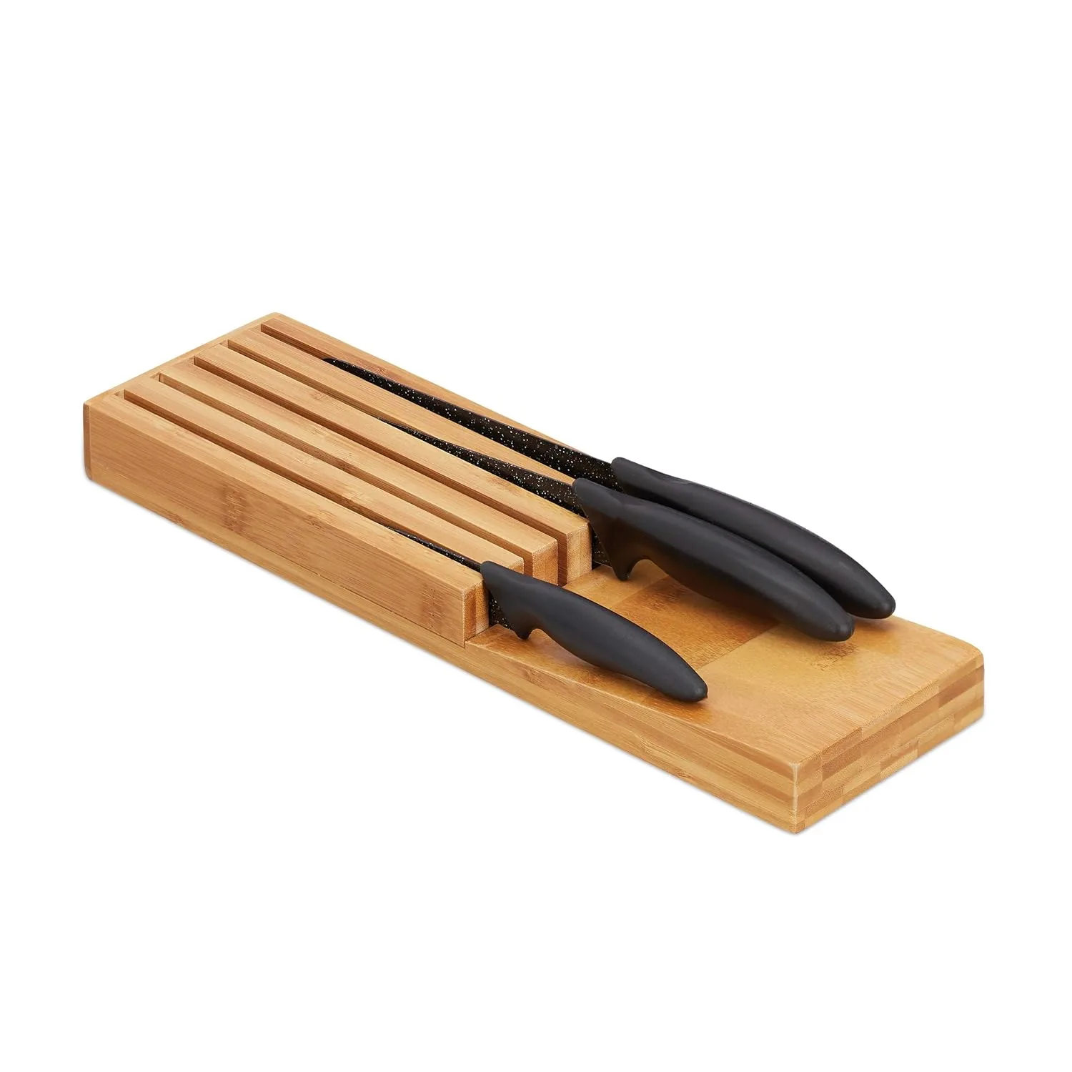 bamboo knife block drawer 1