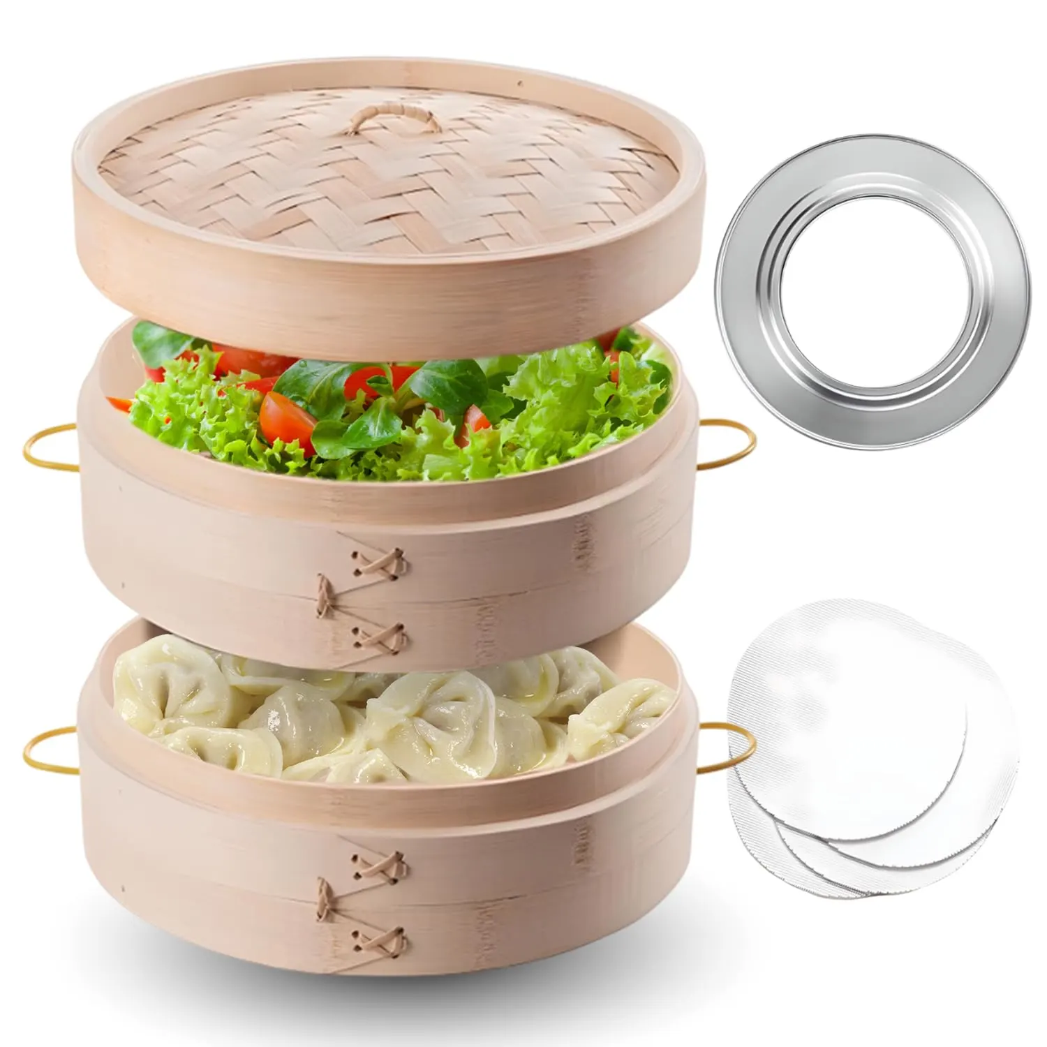 bamboo steamer cooking 1