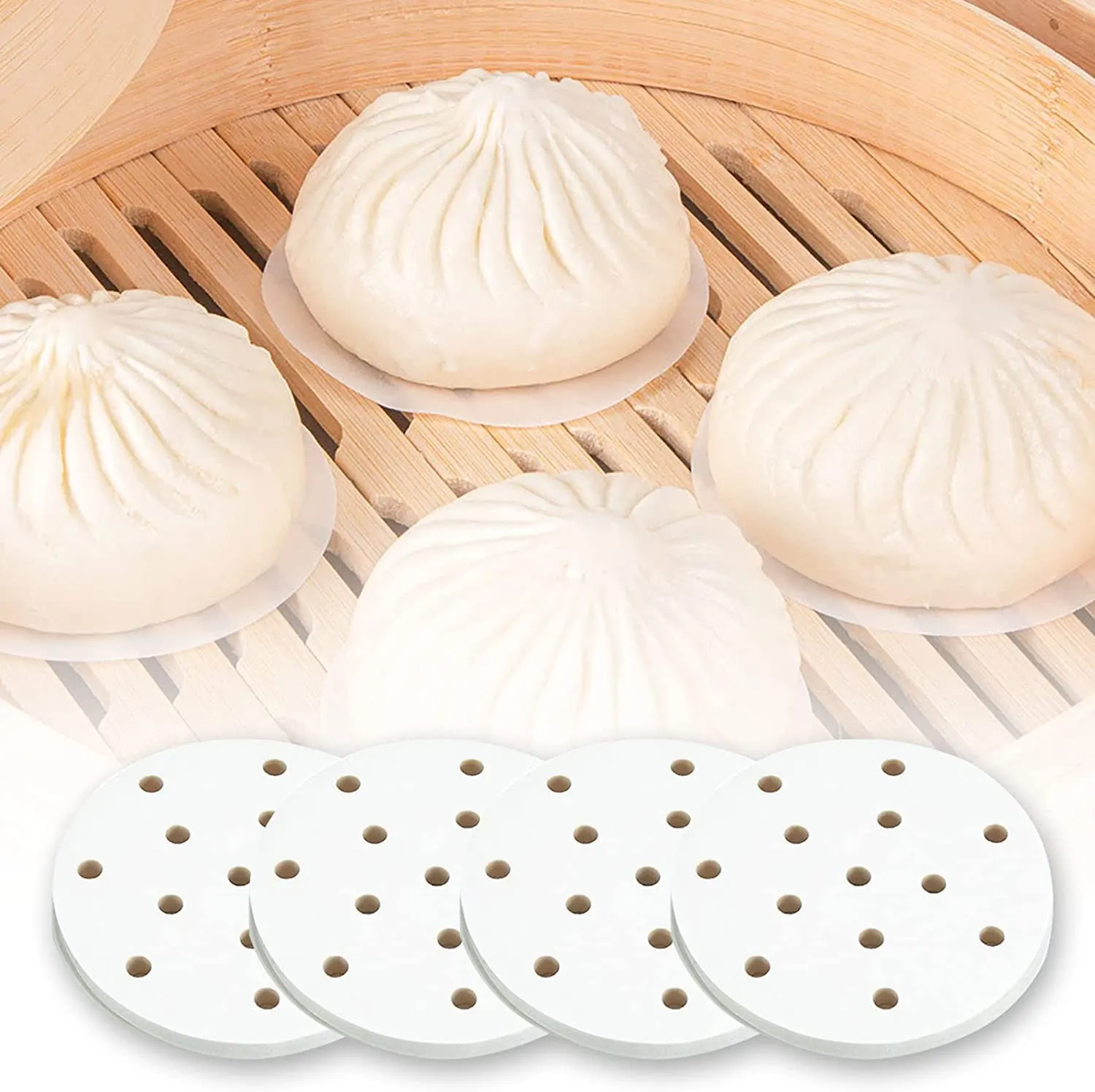 bamboo steamer liners paper 1