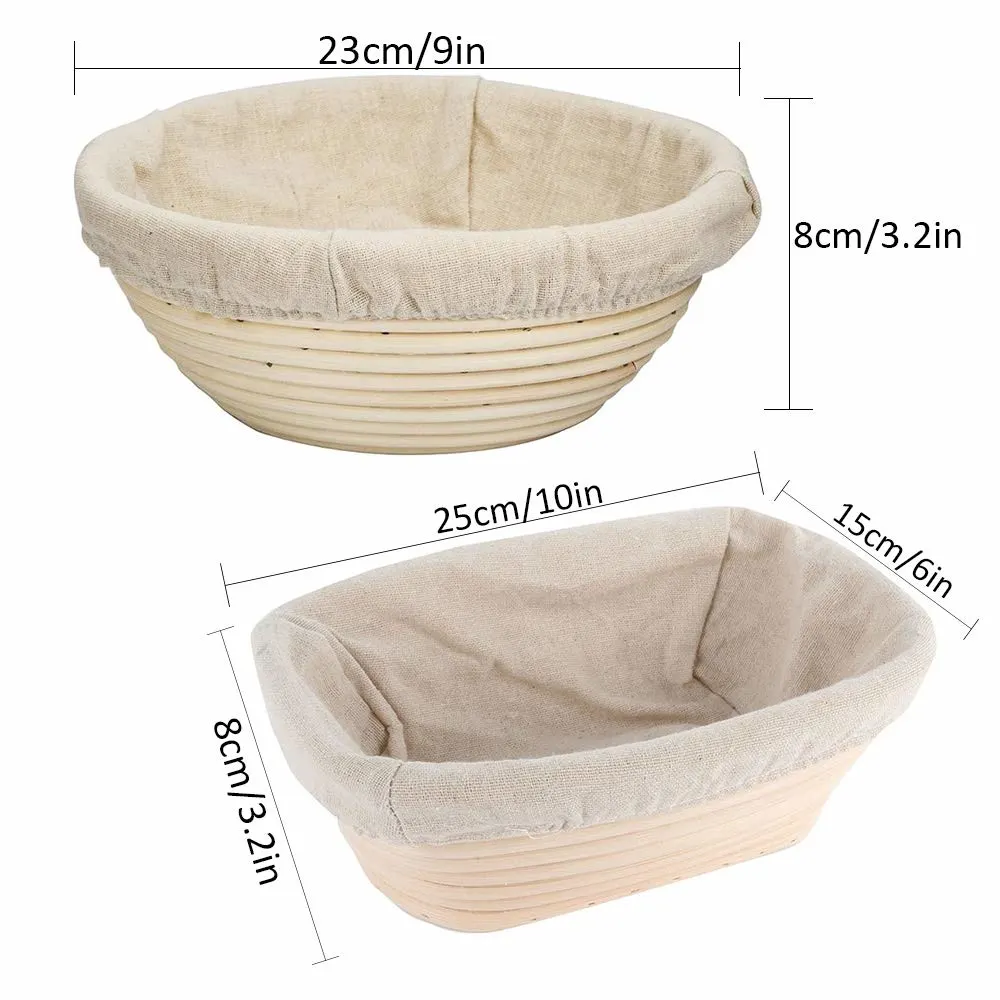 banneton bread proofing basket 2