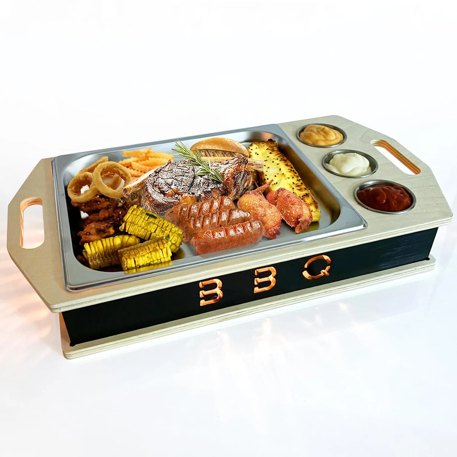 bbq food warmer plate 1