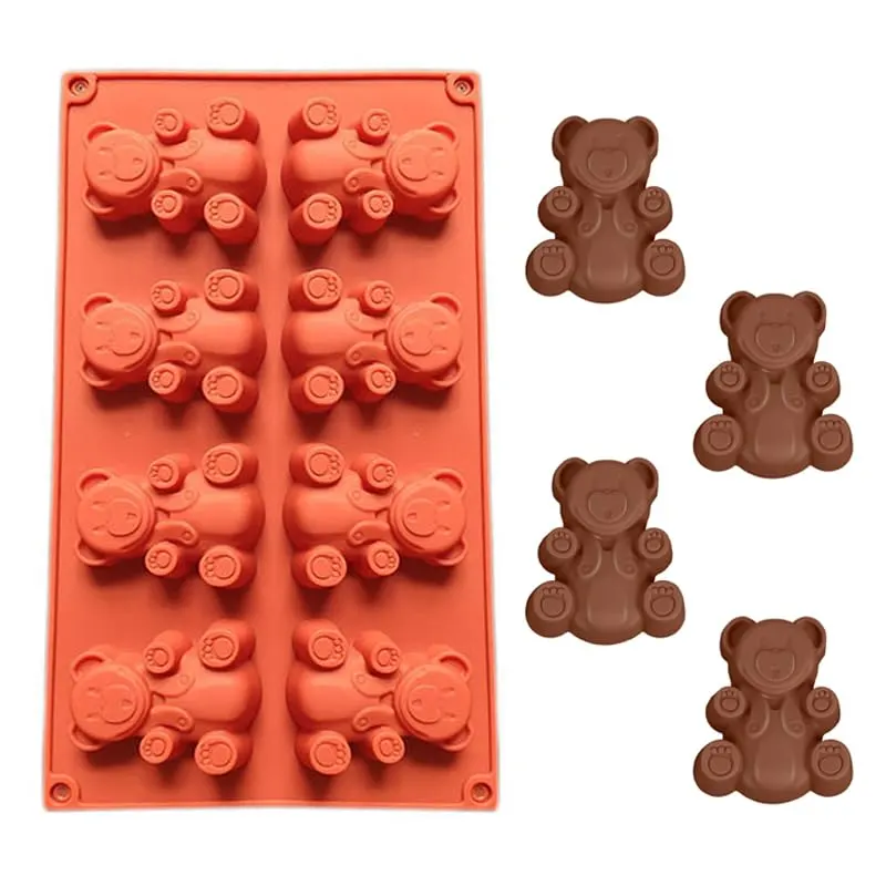 bear silicone baking mold 1