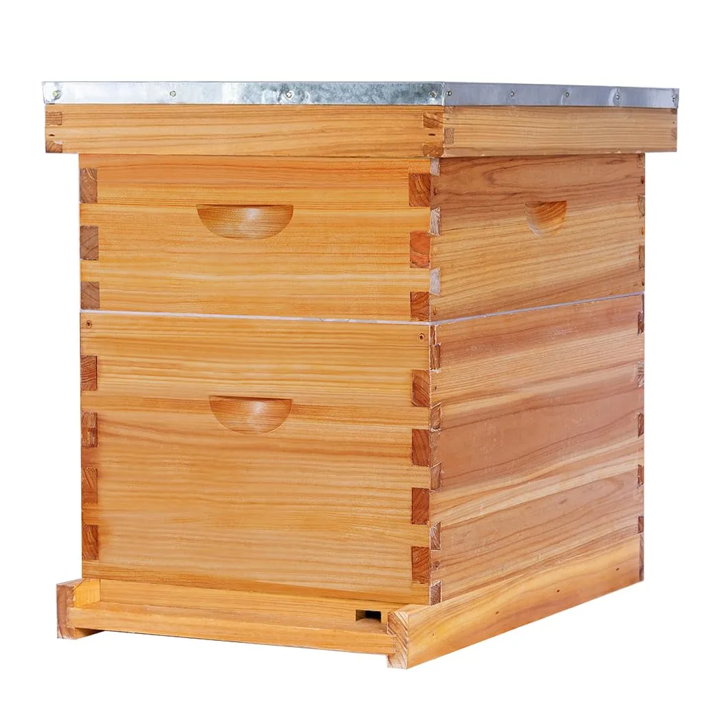 beehive kit beeswax coated 1