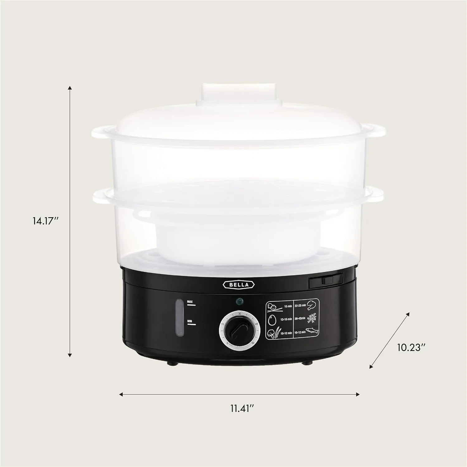 bella food steamer rice 2
