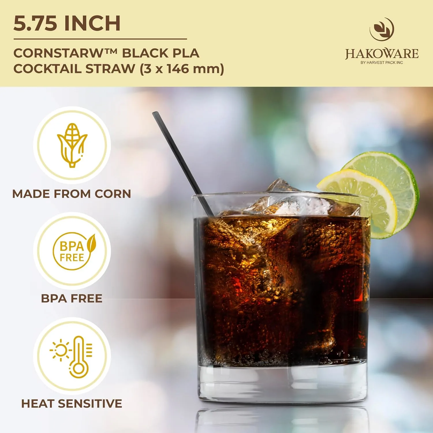 black drink stirrer straws 2