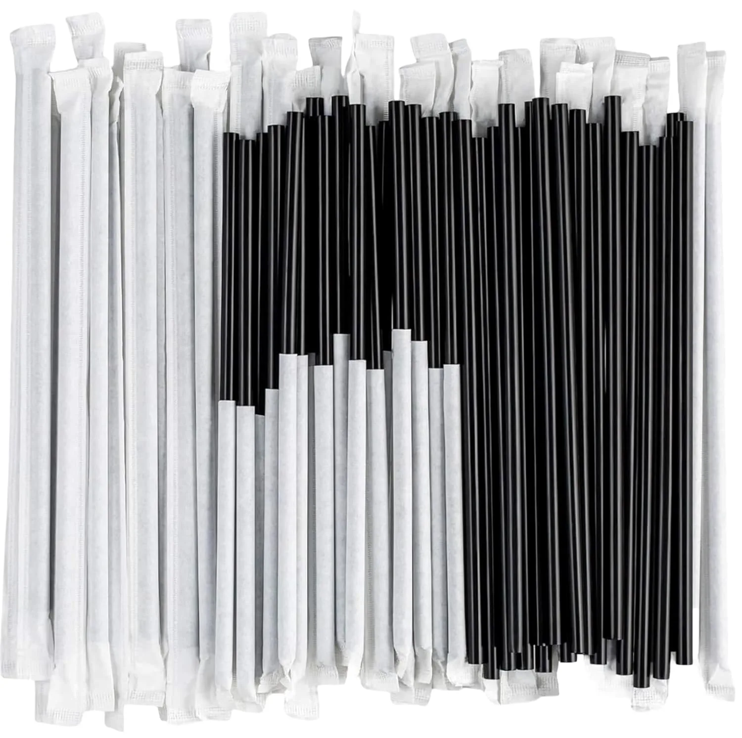 black wrapped straws 1
