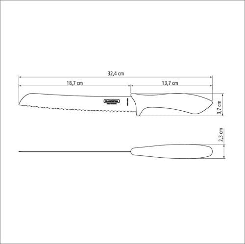 bread knife stainless steel 2