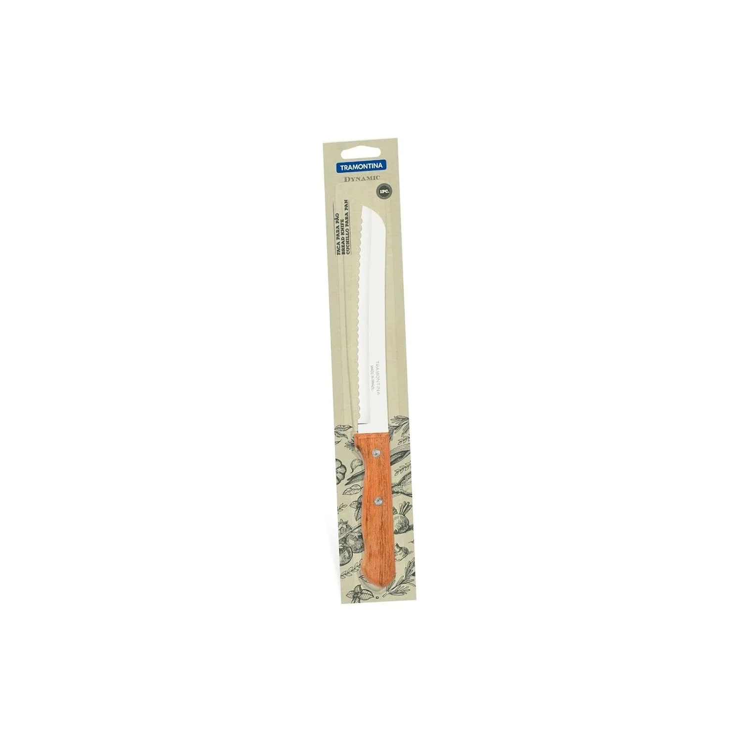 bread knife stainless wood 2
