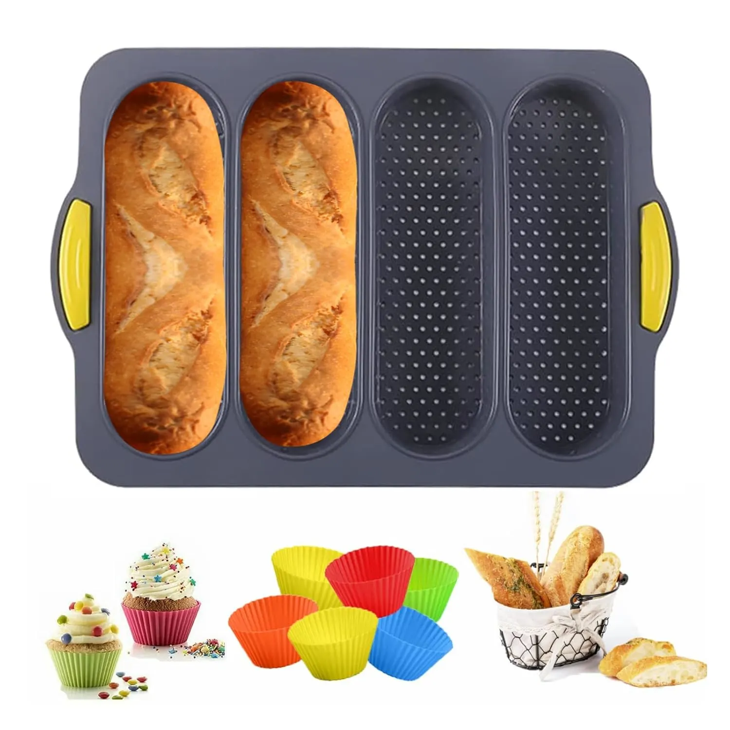 bread pans silicone 1