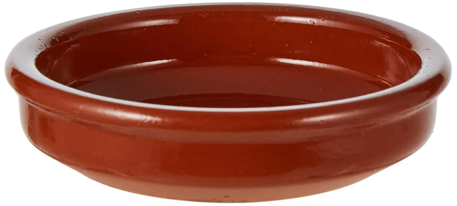 brown clay plate 1