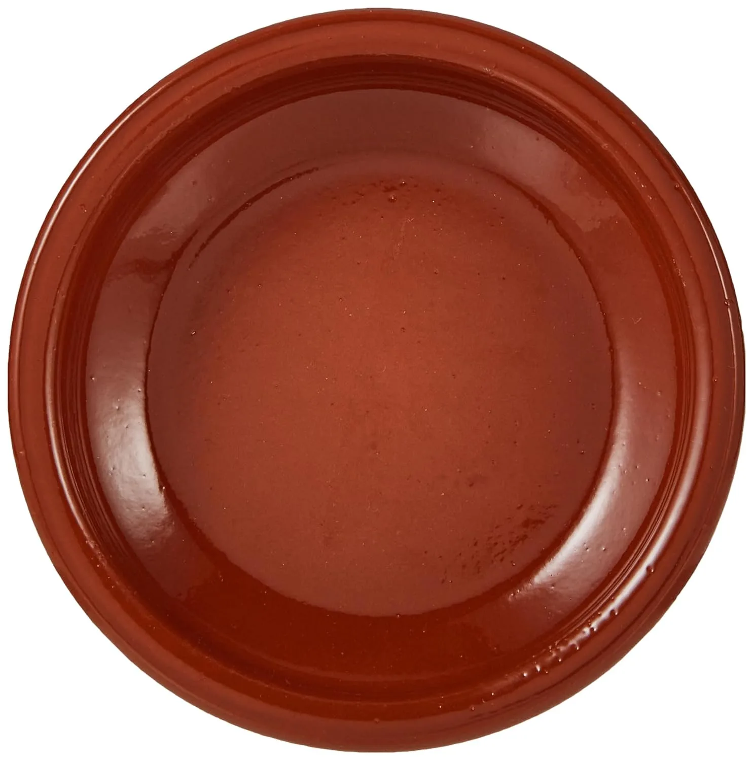 brown clay plate 2
