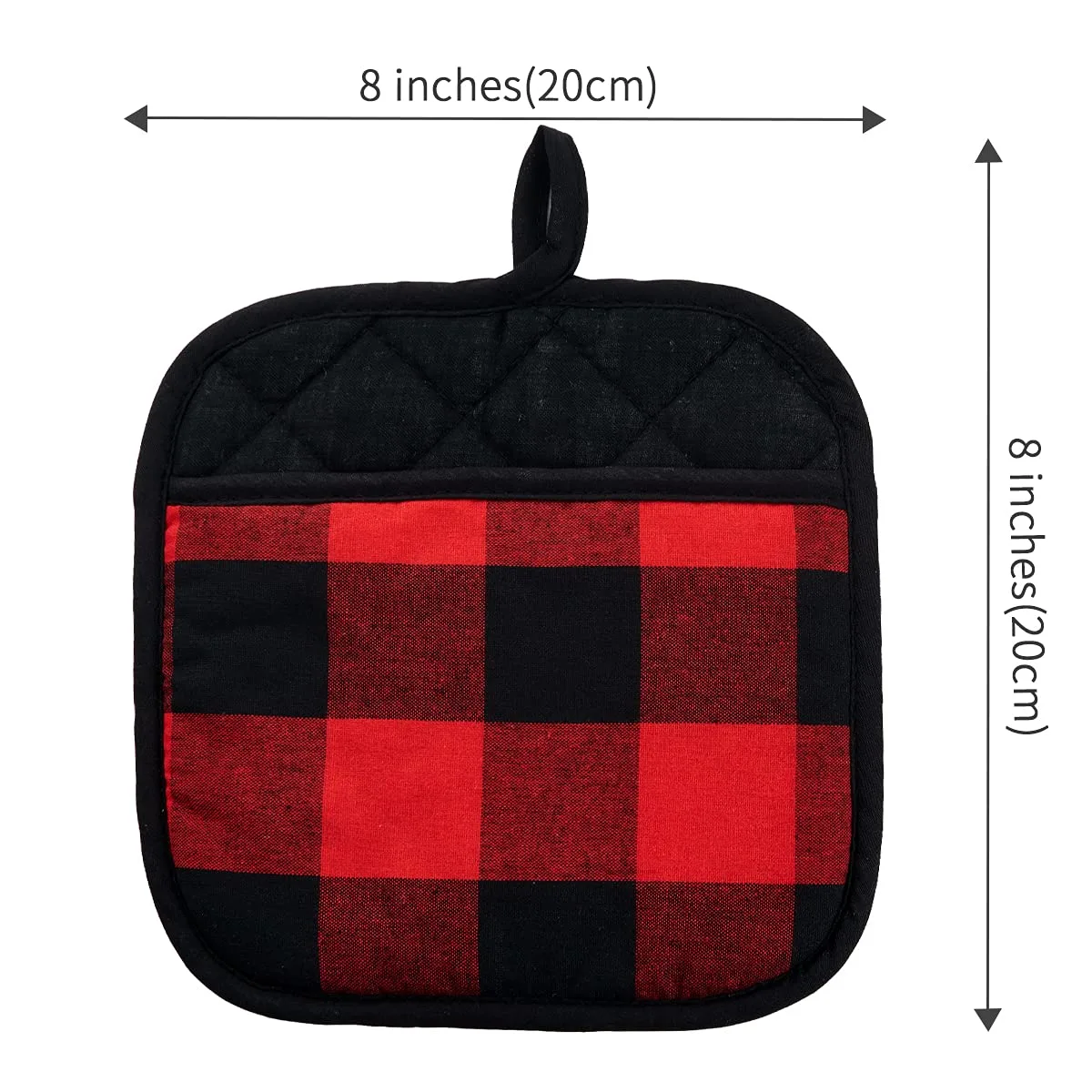 buffalo plaid pot holders 2