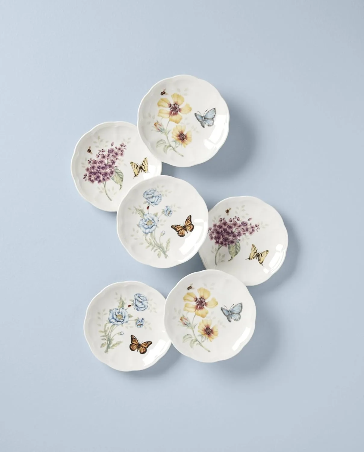butterfly meadow plates 2