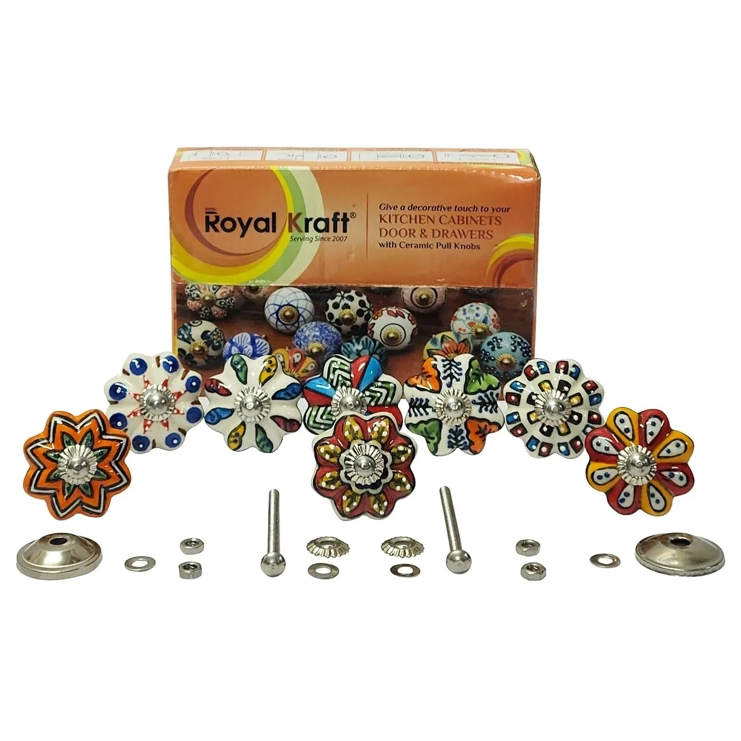 cabinet knobs ceramic 2